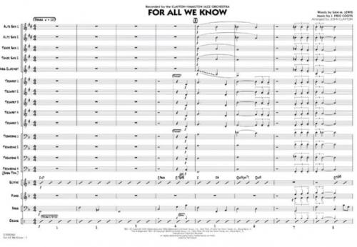 For All We Know